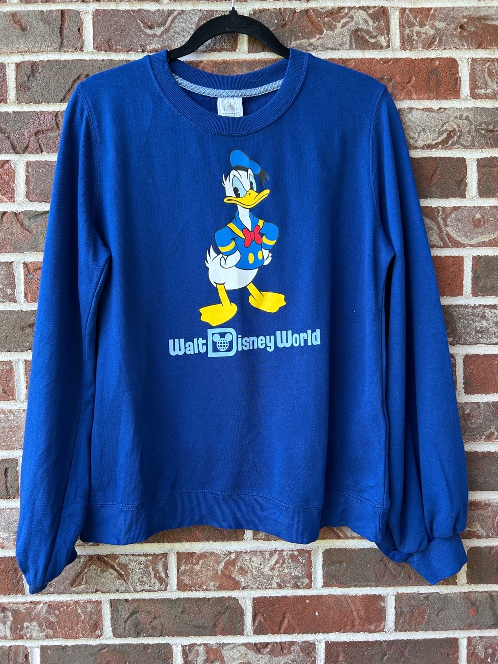 Disney Royal Blue Donald Duck Crewneck Sweatshirt - Walt Disney World